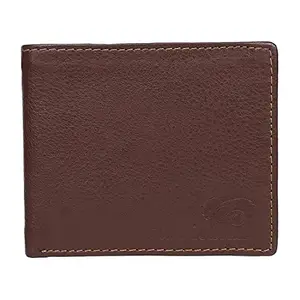 Carnieblaze Genuine Leather Card case Wallet in Brown Colour