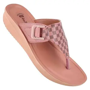 WALKAROO WL7472 Womens Fashion sandals for casual wear and regular use - Peach