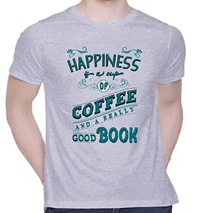 Graphic Printed T-Shirt for Unisex Motivational Quotes Tshirt | Casual Half Sleeve Round Neck T-Shirt | 100% Cotton | D00624-47 Grey