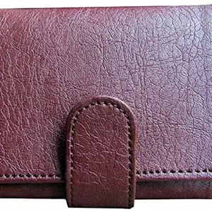 Mundkar Leather Bi-Fold Wallet for Men (Brown)