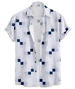 Men Shirts, Printed Summer wear Casual Half Sleeve Shirt (LM123_XL) Multicolour