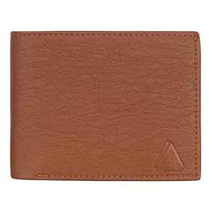 USL Genuine Stylish Latest Leather Wallet for Men (Brown)
