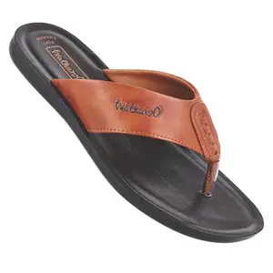 WALKAROO WG5060 Mens Sandals for casual wear and regular use - BrownTan