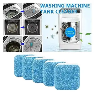 PRESHIM ENTERPRISE Washing Machine Cleaner Tablet for Front and Top Load Machine, Descaling Powder Tablet 10