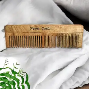 StayBuy™ Neem Wood Hair Comb,Comb for unisex, Neem Wood Comb For Women/MenPack_1, Color_ Brown