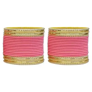 Blulune Combo of Golden with Matte Bangles Set of 44 for Women and Girls BL B BC-022 2.4 Carrot