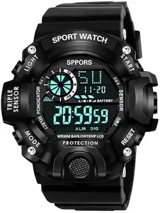 20. High-Performance Digital Watch for Men – Shock Resistant & Night Mode