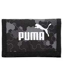 Puma Unisex-Adult Phase AOP Wallet, Black-Camo Tech AOP, X (7896410)