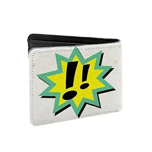 styleme Canvas Wallet for Man,Boys 6 Card Holder Wallet Dsigner Multicolor Genuine Leather Wallet ( wn 181