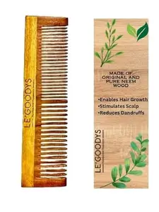 Le'goodys neem wooden comb