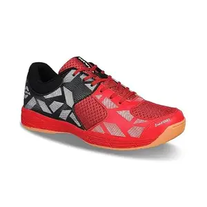 Royalion Sports Nivia Appeal 2.0 Badminton Shoes for Mens (Numeric_4) Red