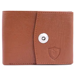 Keviv® Artifical Leather Wallet for Men/Men's Wallet (Tan)