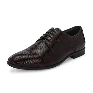 HITZ Men's Brown Leather Shoes - UK 9
