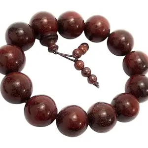 TATTAVAVIT Raktachandan Personalized Sandalwood Bracelet Wraps for Men and Women Best Charm Adjustable Wristband Best Gift For Valentine, Birthday, Anniversary gift (16MM)