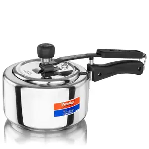 Prestige Nakshatra Essential Svachh Stainless Steel Pressure Cookers(2L, Tri-Ply Bottom, Inner Lid)
