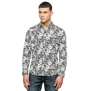 Pepe Jeans Men's Casual Shirt | Trendy Printed Shirt for Men| Regular Fit | Full Sleeve | Available in Plus Size