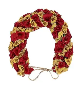 Baal Multicolor Bun/Juda Flower Gajra for Girls and Women Ideal Gift for Wife