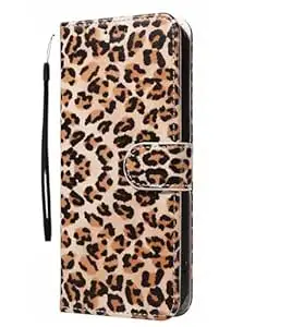 TELETEL for VIVO V70 5G Phone Flip Case Animal Print Vegan Leather Mobile Wallet Cover with Magnetic Closure & Kickstand