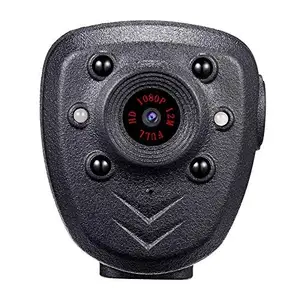 smars Police Body Wearable Camera 1080P Video Recorder Security cam with Night Vision and 32GB inbuilt Memory