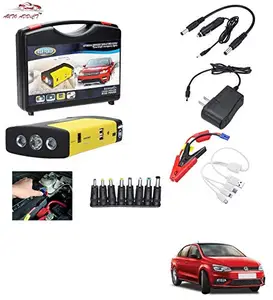 AUTOADDICT Auto Addict Car Jump Starter Kit Portable Multi-Function 50800MAH Car Jumper Booster,Mobile Phone,Laptop Charger with Hammer and seat Belt Cutter for Volkswagen Vento