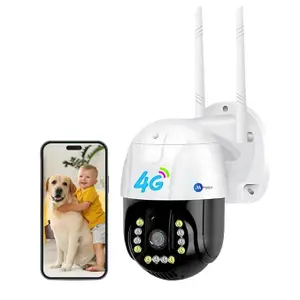 Maizic Smarthome Supercam 4G 5MP HD Camera Supports All Sim (4g Solar)