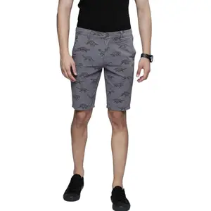 Brand: The Indian Garage Co The Indian Garage Co Men Slim Fit Solid Mid-Rise Chino Shorts