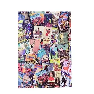 Supervek Tyvek® Vegan Travel Wallet | Passport, Tickets, Card and Money Holder Document Organizer for Men & Women | Paper-Thin, Water Resistant, Vegan & Recyclable - Travel Wishlist