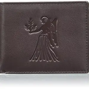 Justrack Men Dark Brown Color Genuine Leather Money Purse (LWM00199-JT_8)