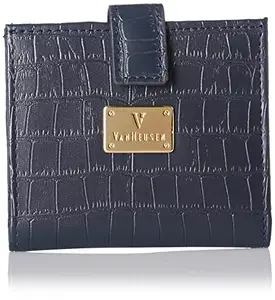 Van Heusen Women's Navy Wallet-Small Square Flap-(VWBGIRGFF005520)