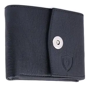 Keviv Artifical Leather Wallet for Men (Black)