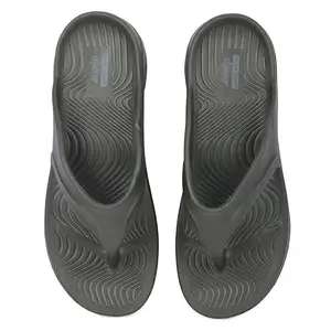 SLIPOVER Flip Flop (Mens V Olive) Slippers for Men Stylish|Comfortable|Soft|Lightweight|Anti-Skid|Slides|Lab tested|Casual|EVA Slippers|Chappals, Ideal for: Mens|Boys|Color: Olive|Size: 6
