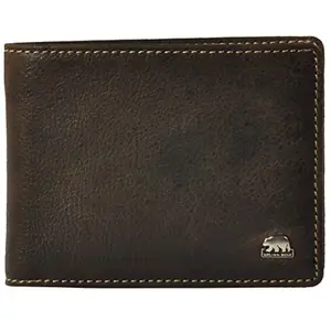 BROWN BEAR Leather Men Wallet(brown)