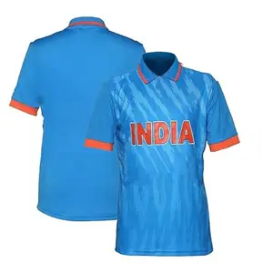Sports Cricket Team Official Jersey 2023/2024 (Kids,Boys,Men)(13-14Years) Multicolour