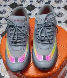 Verma Footwear Mens Sports Shoes Running Shoe for Boys - Grey, 10 Size