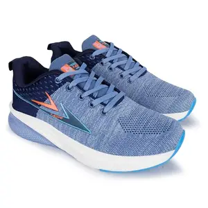 Lancer Mens RAMBO-180NBL-ORG Navy Running Shoe, 7