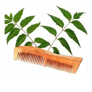 Bode Neem Wooden Comb | Hair Comb Set Combo For Women & Men | Kachi Neem Wood Comb Kangi Hair Comb Set For Women | Wooden Comb For Women Hair Growth |Kanghi For Hair -Amz 25