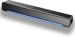 Soundbar, USB Powered Sound Bar Speakers for Computer Desktop Laptop PC