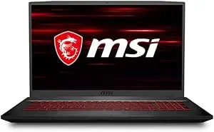 MSI GF75 Thin Gaming, 17.3" FHD 144Hz IPS Screen,Intel Core i5-10300H Processor Up to 4.50 GHz, NVIDIA GTX 1650Ti Graphics, 8GB RAM,512GB PCIe SSD, Win10 Home+2weeks SkyCare Support