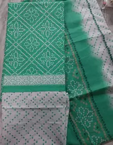 Generic Badhani cotton suit material (Green)