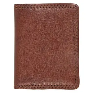 TEE ESS Genuine Leather Card Case Credit Debit Visiting Card Holder for Men, Slim Case Coin Purse for Men & Women