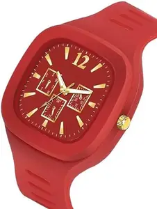 Generic Analog Watch - for Women RED-Miller (1)