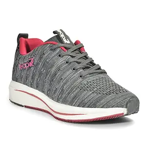 Liberty LEAP7X Grey Sports Lacing Shoe for Women (REMY_Grey-5)