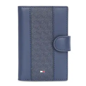 Tommy Hilfiger Merles Men Card Holder - Navy, No. of Card Slot : 8