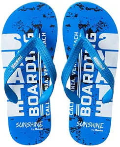 Bata Men's New Games Blue Slipper-7 Kids UK (8779123)