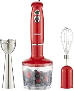 Geepas GHB6136 3-in-1 Hand Blender