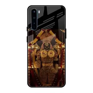 Techplanet -Mobile Cover Compatible with ONEPLUS NORD GOD Premium Glass Mobile Cover (SCP-266-gloneplusnord-109) Multicolor