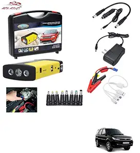 AUTOADDICT Auto Addict Car Jump Starter Kit Portable Multi-Function 50800MAH Car Jumper Booster,Mobile Phone,Laptop Charger with Hammer and seat Belt Cutter for Tata Safari Storme
