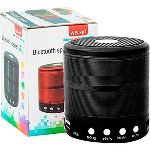 Anoint India Bluetooth Wireless Mini WS 887-BT Stereo Speaker Desktop Portable Speakers