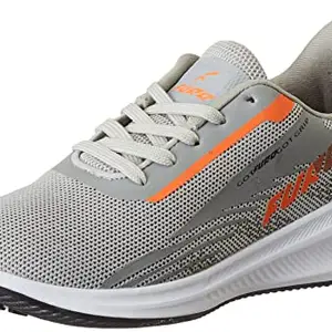 FURO Light Grey/Orange Running Shoe for Men O-5027 058_8