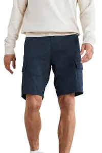 Visit the TAGAS Store Tagas Men's Loose Fit Slant Pocket Shorts || Shorts for Mens || Casual Shorts for Mens || M-SHORT-2-NAVY-38